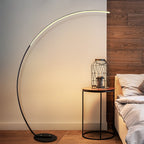 RGBW Modern Curve Floor Lamp | Stylish Ambient Light