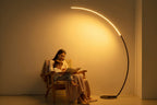 RGBW Modern Curve Floor Lamp | Stylish Ambient Light