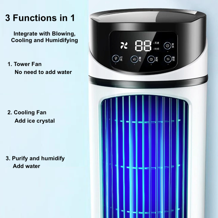 Mini Portable Water Air Cooling Fan | Personal Desk Fan