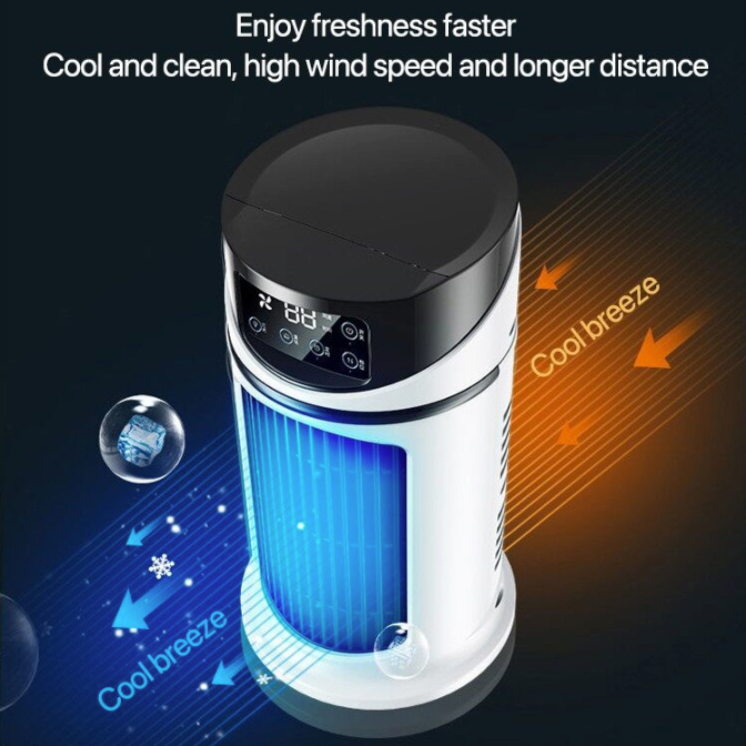 Mini Portable Water Air Cooling Fan | Personal Desk Fan