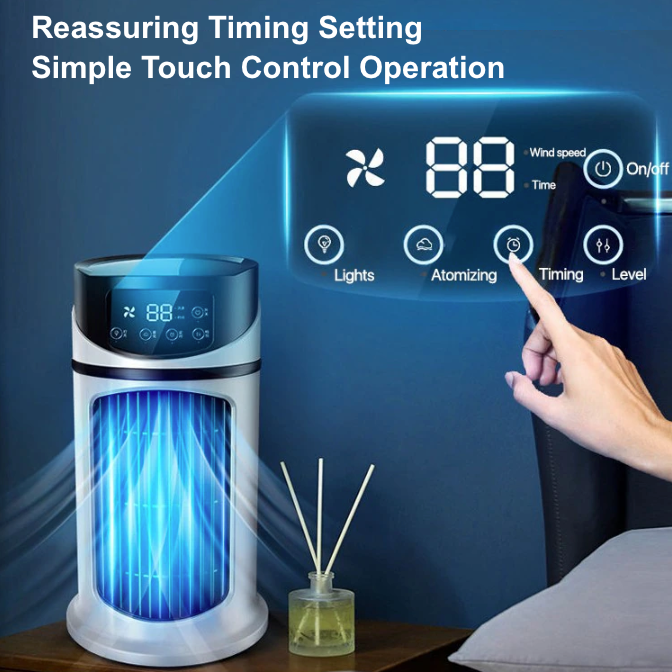 Mini Portable Water Air Cooling Fan | Personal Desk Fan