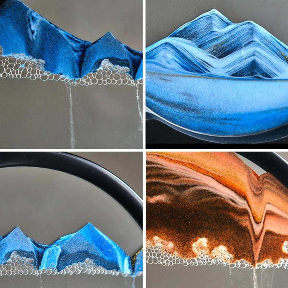 Deep Sea 3D Sand Art | Relaxing Table Décor