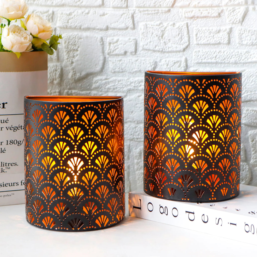 Set of 2 Wall Sconce Lamps | Elegant Home Lighting